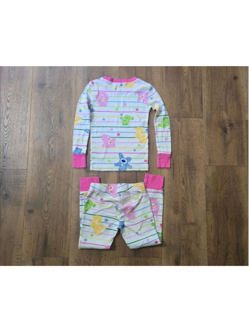 Girls Care Bears Pajama Set Size 6